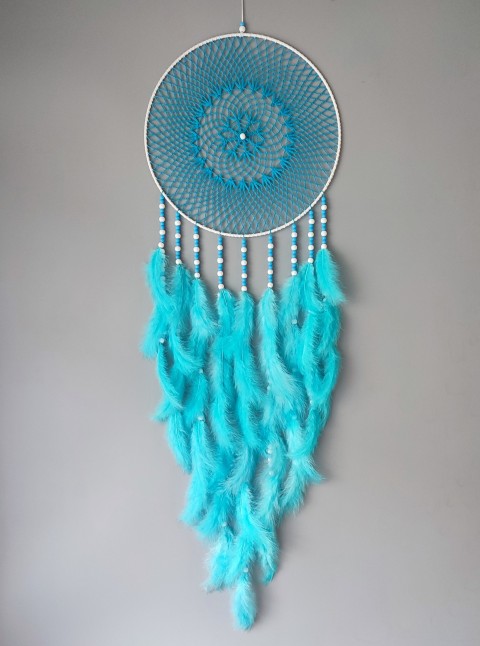 Lapač zlých snů 35 x 110 cm indián indiánský nad postel strážce boho dream lapač dreamcatcher lapač snů do ložnice 