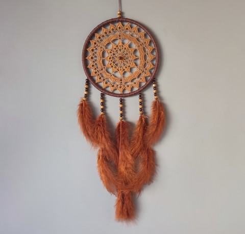 Lapač zlých snů 20 x 55 cm indián indiánský nad postel strážce boho dream lapač dreamcatcher lapač snů do ložnice 