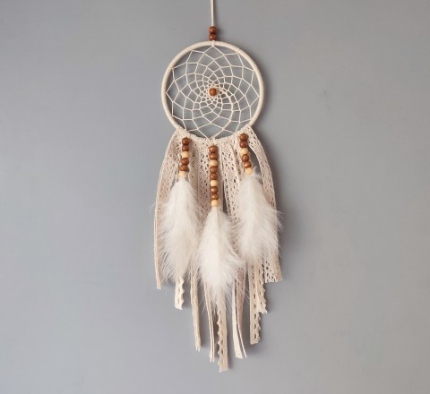 Lapač zlých snů 10 x 35 cm indián indiánský nad postel strážce boho dream lapač dreamcatcher lapač snů do ložnice 