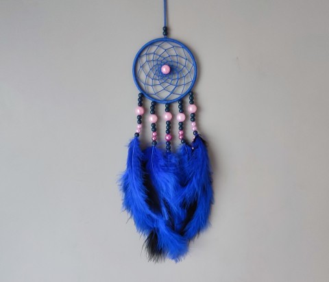 Lapač zlých snů 10 x 40 cm indián indiánský nad postel strážce boho dream lapač dreamcatcher lapač snů do ložnice 