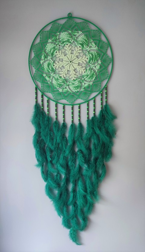 MAXI lapač zlých snů 50 x 145 cm indián indiánský nad postel strážce boho dream lapač dreamcatcher lapač snů do ložnice 