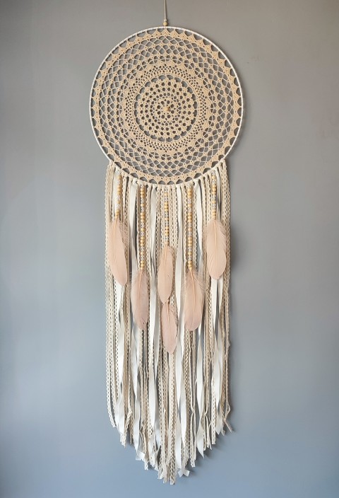 Lapač zlých snů  40 x 120 cm indián indiánský nad postel strážce boho dream lapač dreamcatcher lapač snů do ložnice 