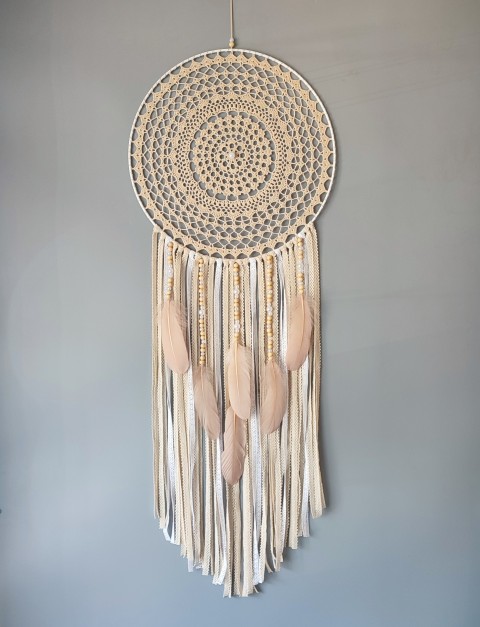 Lapač zlých snů 40 x 110 cm indián indiánský nad postel strážce boho dream lapač dreamcatcher lapač snů do ložnice 