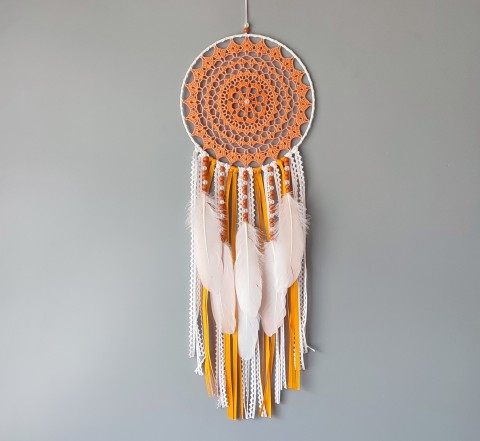 Lapač zlých snů 20 x 60 cm indián indiánský nad postel strážce boho dream lapač dreamcatcher lapač snů do ložnice 