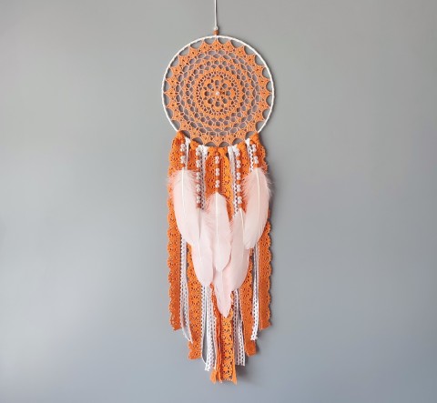 Lapač zlých snů 20 x 65 cm indián indiánský nad postel strážce boho dream lapač dreamcatcher lapač snů do ložnice 