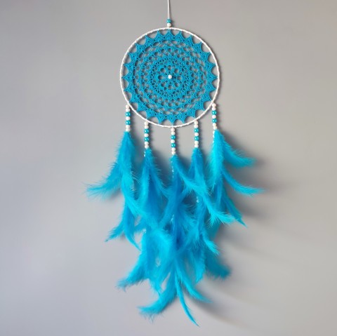 Lapač zlých snů 20 x 65 cm indián indiánský nad postel strážce boho dream lapač dreamcatcher lapač snů do ložnice 