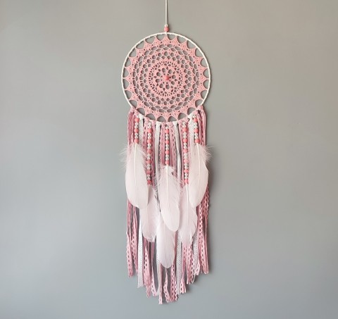 Lapač zlých snů 20 x 65 cm indián indiánský nad postel strážce boho dream lapač dreamcatcher lapač snů do ložnice 