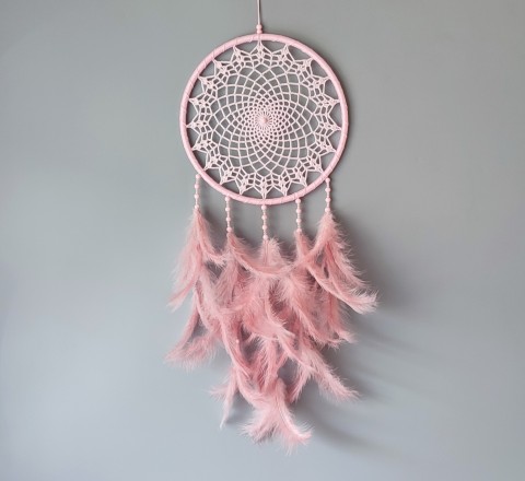 Lapač zlých snů 24 x 65 cm indián indiánský nad postel strážce boho dream lapač dreamcatcher lapač snů do ložnice 