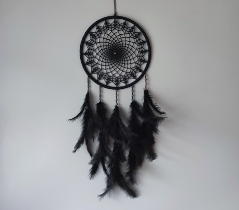 Lapač zlých snů 24 x 65 cm indián indiánský nad postel strážce boho dream lapač dreamcatcher lapač snů do ložnice 