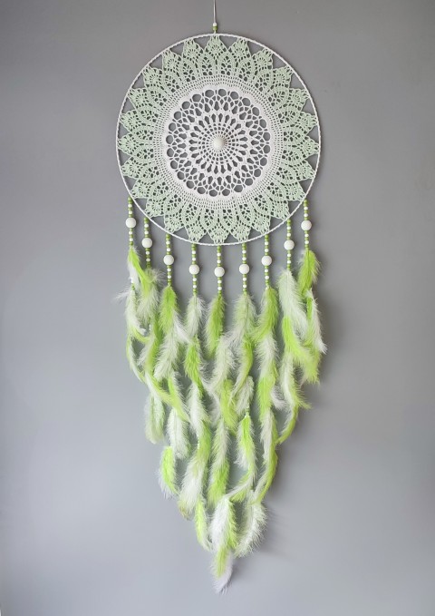 Lapač zlých snů 40 x 115 cm indián indiánský nad postel strážce boho dream lapač dreamcatcher lapač snů do ložnice 