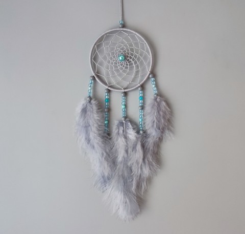 Lapač zlých snů 10 x 35 cm indián indiánský nad postel strážce boho dream lapač dreamcatcher lapač snů do ložnice 