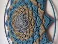 Mandala Lotosový květ - 3D -  45 cm