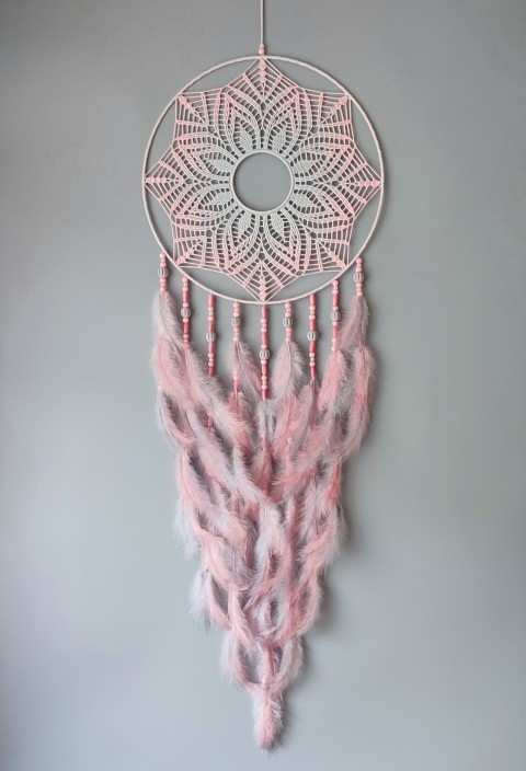 Lapač zlých snů 40 x 130 cm indián indiánský nad postel strážce boho dream lapač dreamcatcher lapač snů do ložnice 