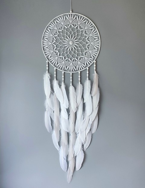 Lapač zlých snů 35 x 105 cm č.1 indián indiánský nad postel strážce boho dream lapač dreamcatcher lapač snů do ložnice 