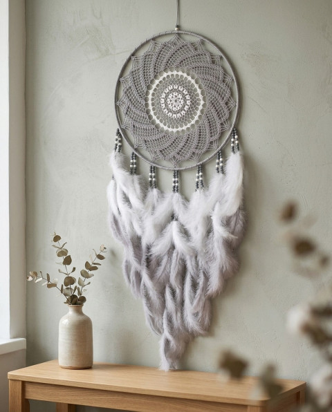 Lapač zlých snů 35 x 95 cm indián indiánský nad postel strážce boho dream lapač dreamcatcher lapač snů do ložnice 