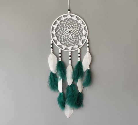 Lapač zlých snů 18 x 55 cm indián indiánský nad postel strážce boho dream lapač dreamcatcher lapač snů do ložnice 