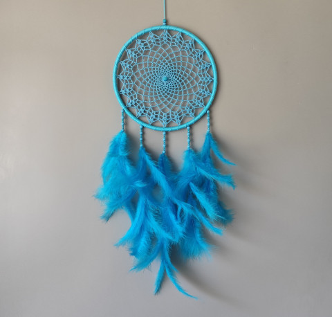 Lapač zlých snů 24 x 65 cm indián indiánský nad postel strážce boho dream lapač dreamcatcher lapač snů do ložnice 