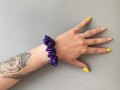 Scrunchie gumičky S na kartě - V.