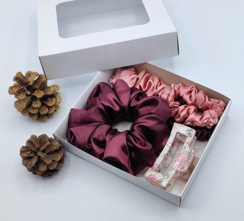 Scrunchie - dárkový box II. spona sponka sponky do vlasů spony scrunchies scrunchie 