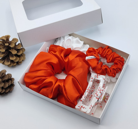 Scrunchie - dárkový box VIII. spona sponka sponky do vlasů spony scrunchies scrunchie 