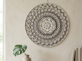 Mandala Šedá - průměr 40 cm