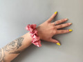 Dárková sada růžová - 6 scrunchies