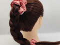 Dárková sada růžová - 6 scrunchies