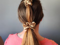 Dárková sada camel - 6 scrunchies