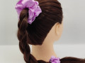 Dárková sada fialová - 6 scrunchies