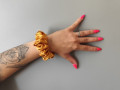 Dárková sada žlutá - 6 scrunchies