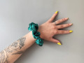 Dárková sada zelená - 6 scrunchies