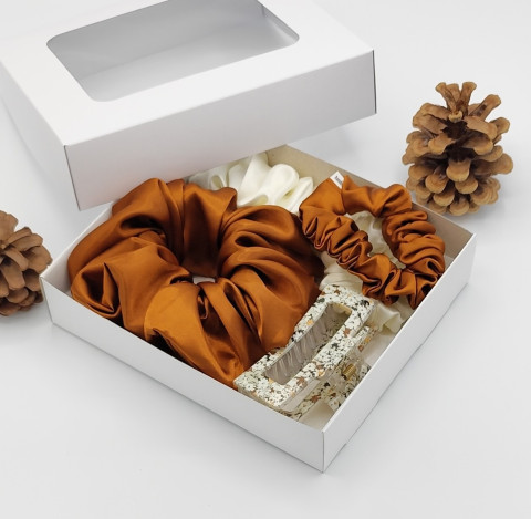 Scrunchie - dárkový box XI. spona sponka sponky do vlasů spony scrunchies scrunchie 
