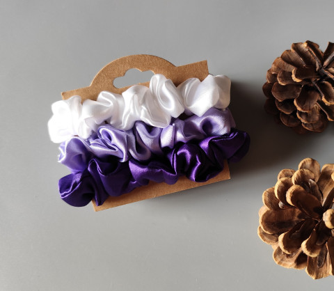 Scrunchie gumičky S na kartě - VI. gumička gumičky do vlasů spony scrunchies scrunchie 
