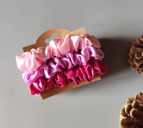 Scrunchie gumičky S na kartě - XI. gumička gumičky do vlasů spony scrunchies scrunchie 