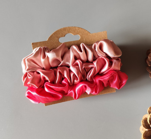 Scrunchie gumičky S na kartě - XII. gumička gumičky do vlasů spony scrunchies scrunchie 