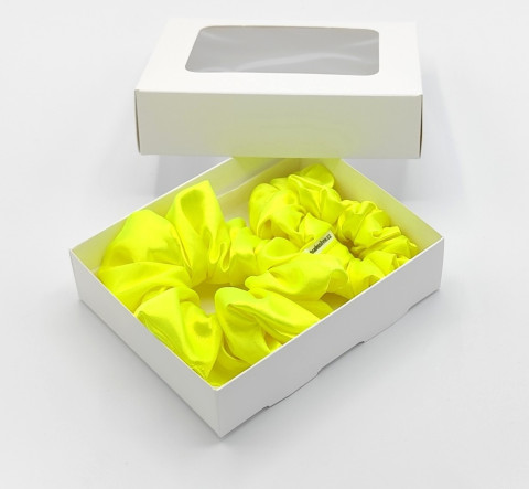 Sada dvou reflexních gumiček gumička gumičky do vlasů spony scrunchies scrunchie 