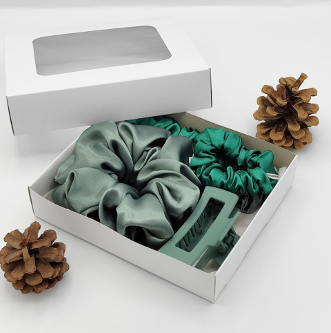 Scrunchie - dárkový box XXXII. spona sponka sponky do vlasů spony scrunchies scrunchie 