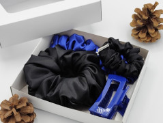 Dárková sada růžová - 6 scrunchies