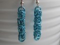 Chainmaille naušnice 41