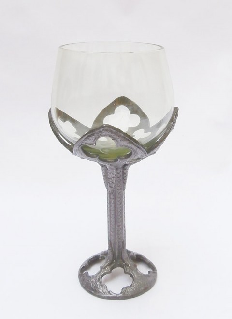 Sklenice na víno - gotika víno sklenička vinná skleničky gotika baroko gotik gotický gotické glass wine vinný history glasses historical lesní sklo okrok 