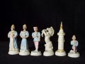 Šachové figury - Klečící malované
