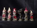 Šachové figury - renesanční malba