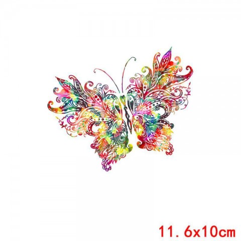 Nažehlovací obrázek - motýl letní obrázek léto aplikace nažehlovačka 