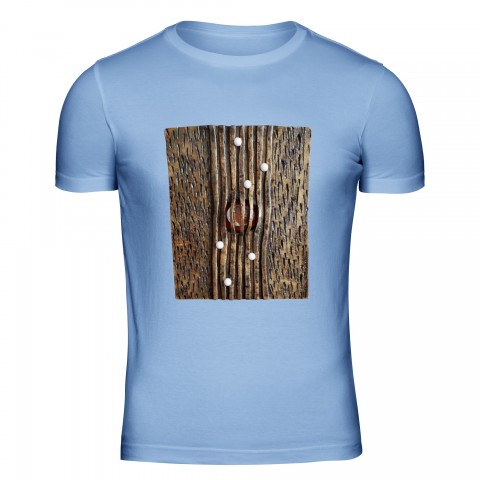 Tričko pánské modré Co hledáš? originální přírodní tričko tisk krátký potisk dlouhý vzor autorské pánské mužské spiritualita rukávdigitální 