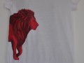 Tričko malované Plamenný lev