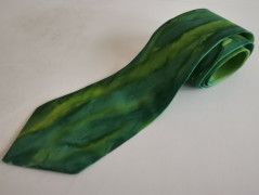 Hedvábný šátek Květinový akvarel