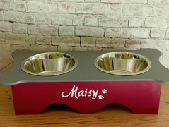 Dřevěné kostky se jménem