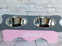 Dřevěné kostky se jménem