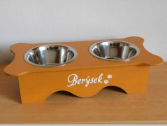 Dřevěné kostky se jménem