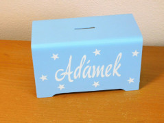 Dřevěné kostky se jménem
